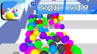 BALLS ON STAIRS 🔴🟢🟡 All Levels Gameplay Android,ios (Levels 1-2) screenshot 4