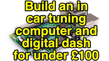 PiDash FULL TUTORIAL - How to make a Raspberry Pi powered dash for Megasquirt / TunerStudio