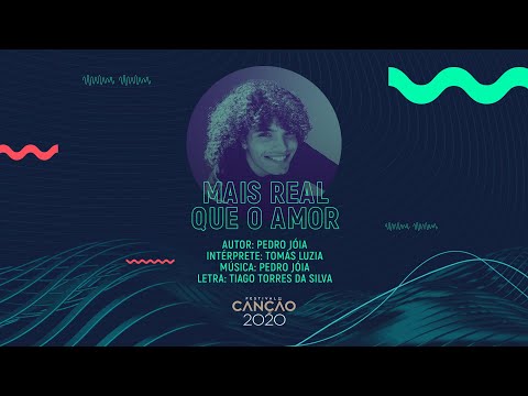 Tomás Luzia - Mais Real que o Amor (Lyric Video) | Festival da Canção 2020