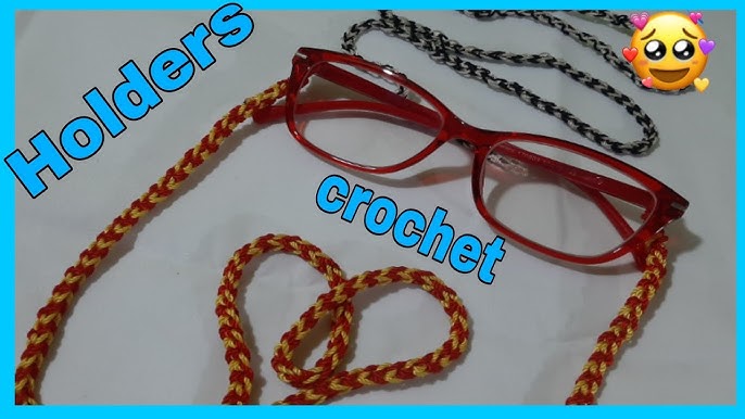 Crochet Easy Glasses Chain Holder 