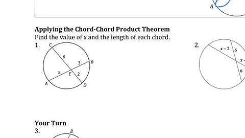 19.4 Segment Relationships in Circles