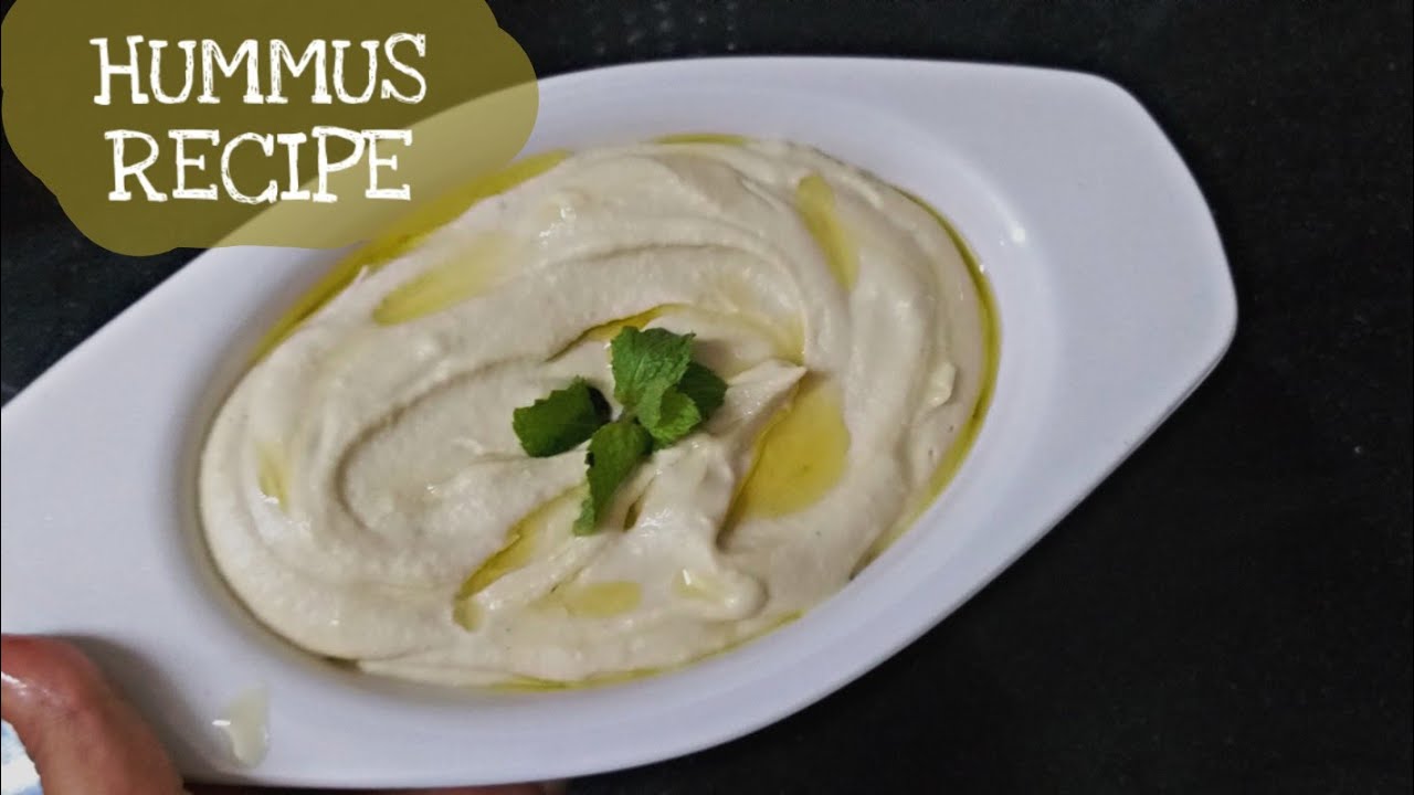 Arabic dip HUMMUS recipe [ Boiled chana ] - YouTube