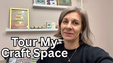 Welcome to My Craft Room! | Craft Room Tour 2025