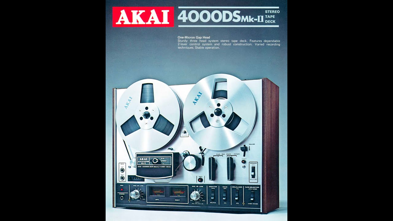 Reel Life – Why Akai's 4000DS Was the Most Popular Hi-Fi Tape Recorder of  the 1970s! 