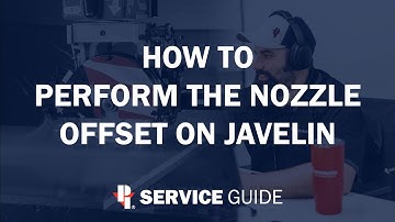 How to Perform the Nozzle Calibration | CNC Sawjet Service