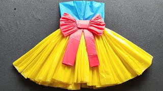 Disney Princess Dress out of Plastic DIY #2 | Ti Mui