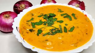 गुजराती प्याज की कढी | Pyaz Ki Kadhi Recipe | Onion Kadhi