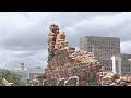 New Orleans' historic Karnofsky Shop collapses during Hurricane Ida