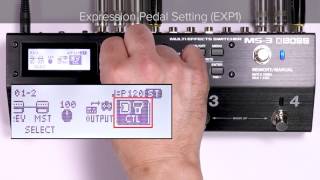 MS-3 Quick Start Chapter8: Controlling WAH with the Expression Pedal (FX1)