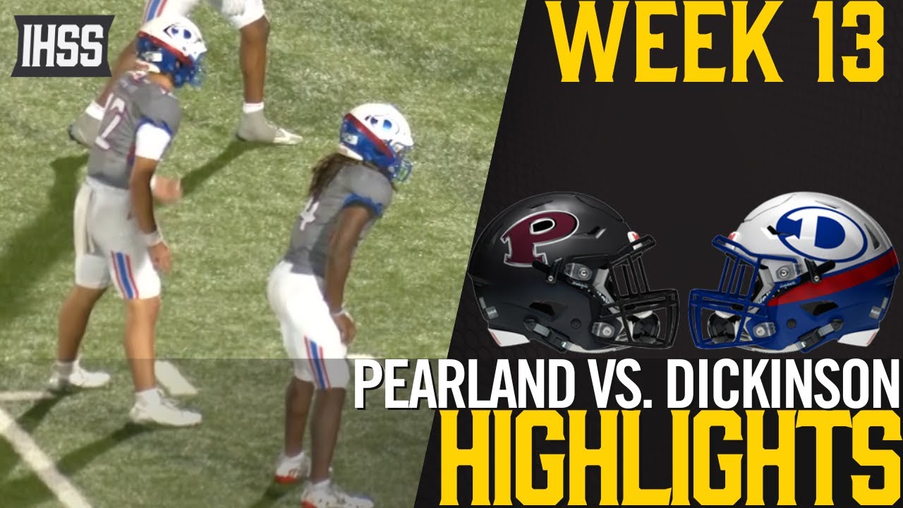 Dickinson Triumphs Over Pearland 28-21 in High-Stakes Playoff Game