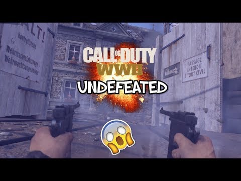 THE UNDEFEATED 6 MAN IN SEARCH AND DESTROY!!!! (COD WWII)