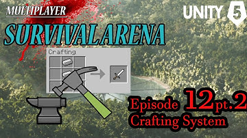 Making a Multiplayer Survival Arena (Ep12Pt2) "Crafting System Cont." - Unity Unet Tutorial
