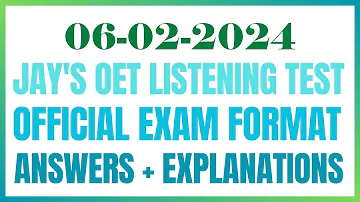 OET LISTENING TEST 06.02.2024 #oet #oetexam #oetnursing #oetlisteningtest