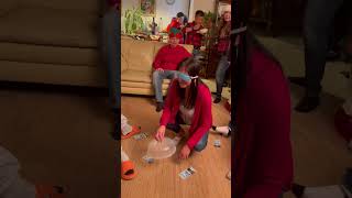 Christmas Party Games Ideas||Money Games||Blindfold||Christmas Party #shorts