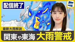 ウェザーニュースの配信のサムネイル画像