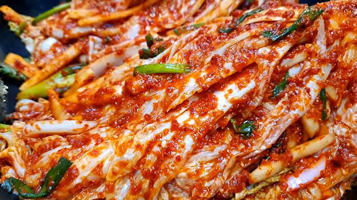 여름배추김치 정말 맛깔스럽게 담그는 비법 알려드립니다