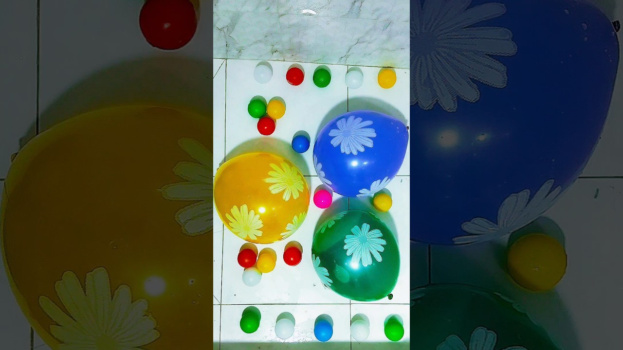 1. Experiment: Will a water balloon explode if it rolls down from a tall building?