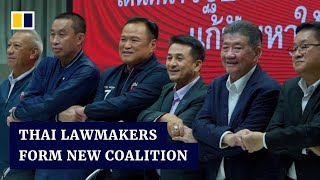 Thai election runners-up announce fresh coalition with government-aligned party