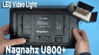 Nagnahz U800+ LED Video Light