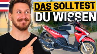Roller MIETEN in Thailand 🇹🇭 🛵  Führerschein & Polizei, ALLES, was du wissen musst