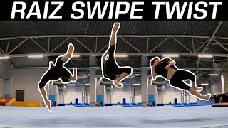 Snapu Swipe / Raiz Swipe Twist - Tricking Tutorial