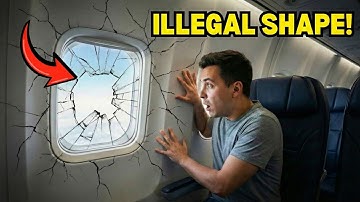 Why Square Windows Are Deadly on Airplanes