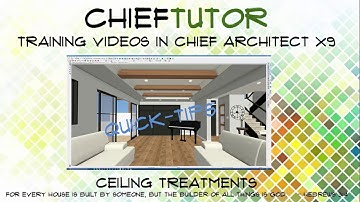Making a Trey or Coffered Ceiling in Chief Architect