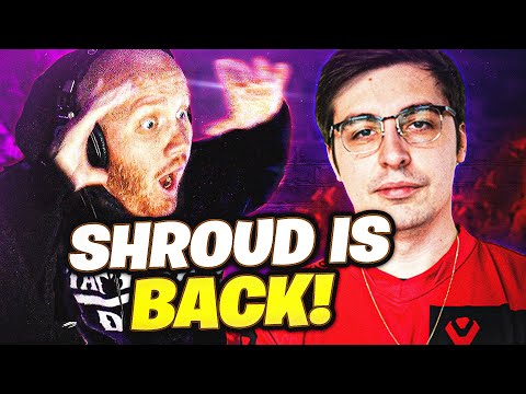 TIMTHETATMAN REACTS TO SHROUD'S FIRST GAME BACK ON CS:GO!