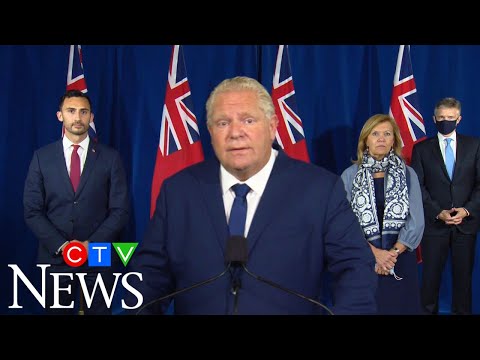 'We can't give up now': Premier Ford on COVID-19 cases in Ontario