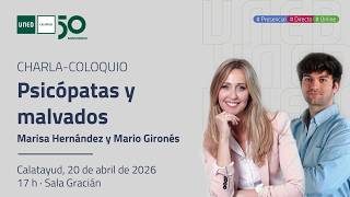 Charla - Coloquio Psicópatas y Malvados
