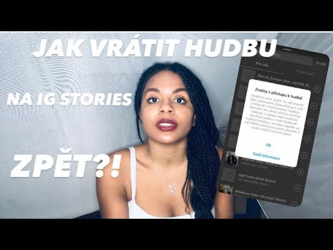 Video: Nemůžete přidat hudbu do příběhu na instagramu?