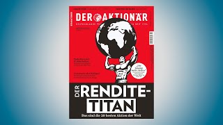 Der Aktionar Nr 07 Das Sind Die Besten Aktien Der Welt