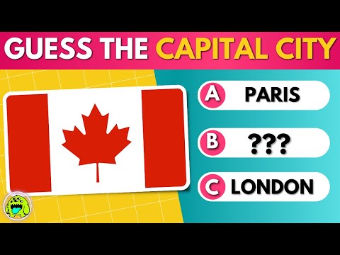 Guess The Capital City Of The Country | Capital City Quiz 🌍