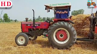 Dabung NH85 attachment Bashir Mughal thresher machine working agriculture (TractorTube)