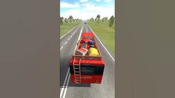 Indian sleeper bus simulator game Play #busraceinpakistanmotorway #busways #daewoobus