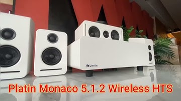 Platin Monaco 5.1.2 True Wireless THX  Home Theatre System  ( No need any AV Receiver) Dolby Atmos