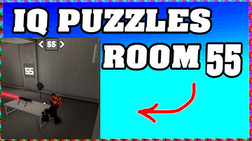 ROOM 55 IQ PUZZLES Roblox Walkthrough [Full Guide English]