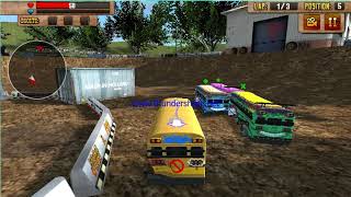 العاب سيارات - تدمير الشاحنات - سباق سيارات كبيرة - شاحنة صفراء #1 screenshot 3