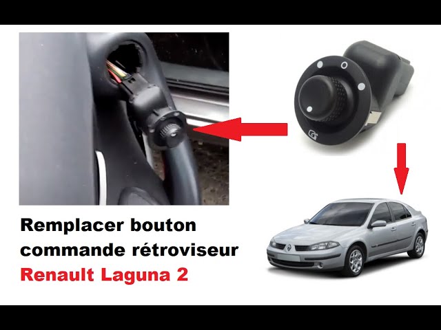 bouton reglage rétroviseur MASTER 2 TRAFIC 2 MOVANO SANDERO LODGY