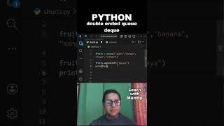 Python मा DEQUE हो - एकदम powerful data structure! 🐍⚡