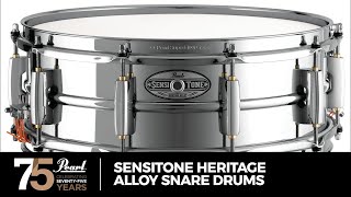 【Pearl】 SensiTone Heritage Alloy Snare Drums