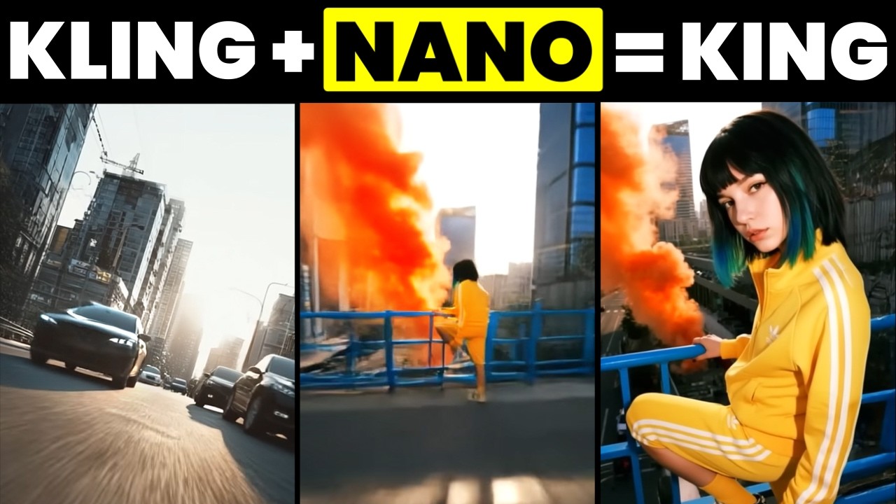 Kling AI + Nano Banana = Next-Gen AI Filmmaking (Full Tutorial) - YouTube