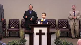 Video thumbnail of "Our God Is Tremendous -- Bro Josiah Booher"