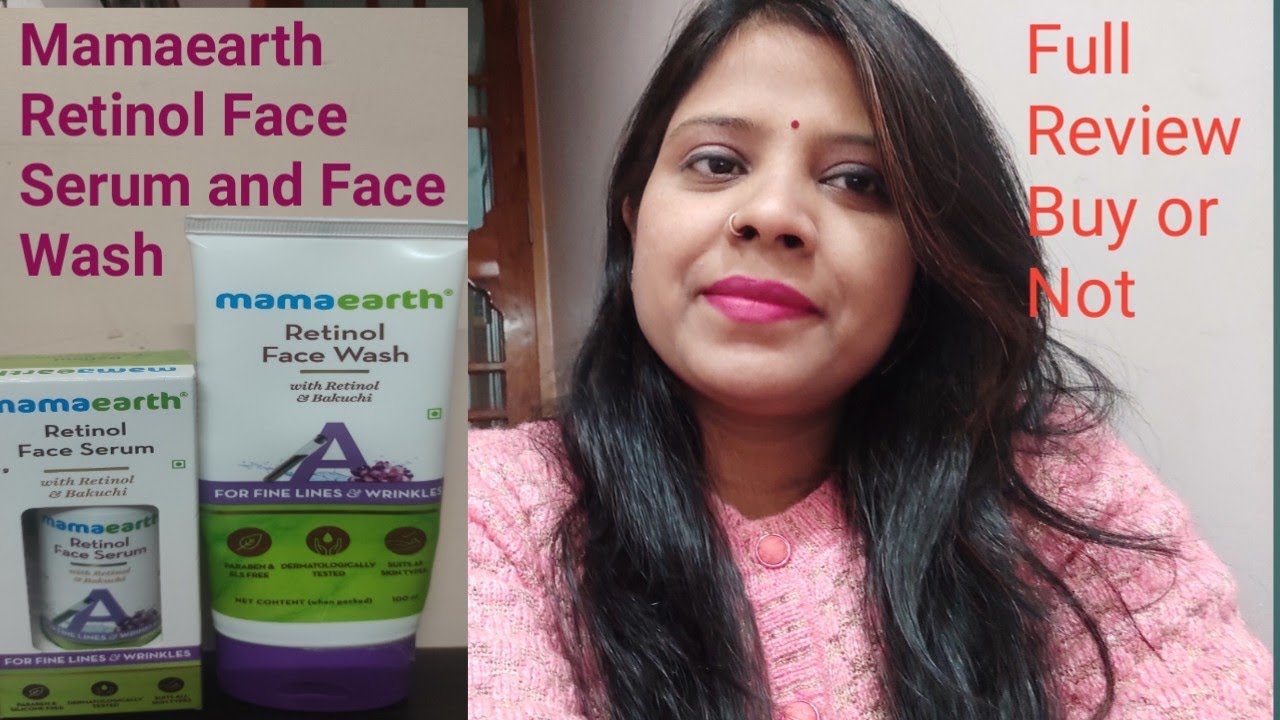 mamaearth retinol serum