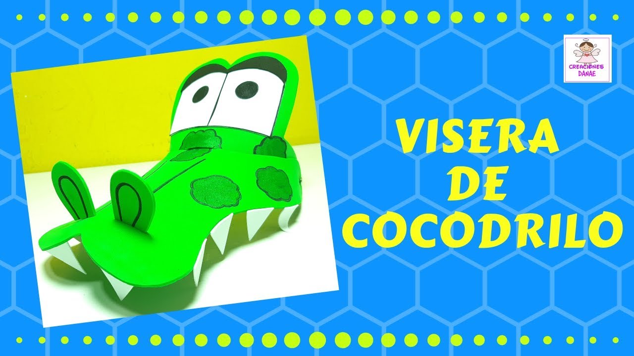 VISERA DE COCODRILO CON FOAMI - YouTube