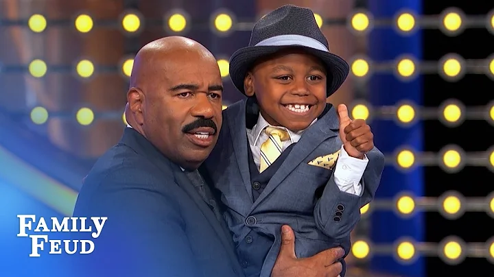 Steve Harvey meets Make-A-Wish recipient Isaiah Ba...