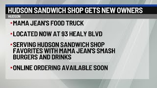 Hudson sandwich shop gets new owners