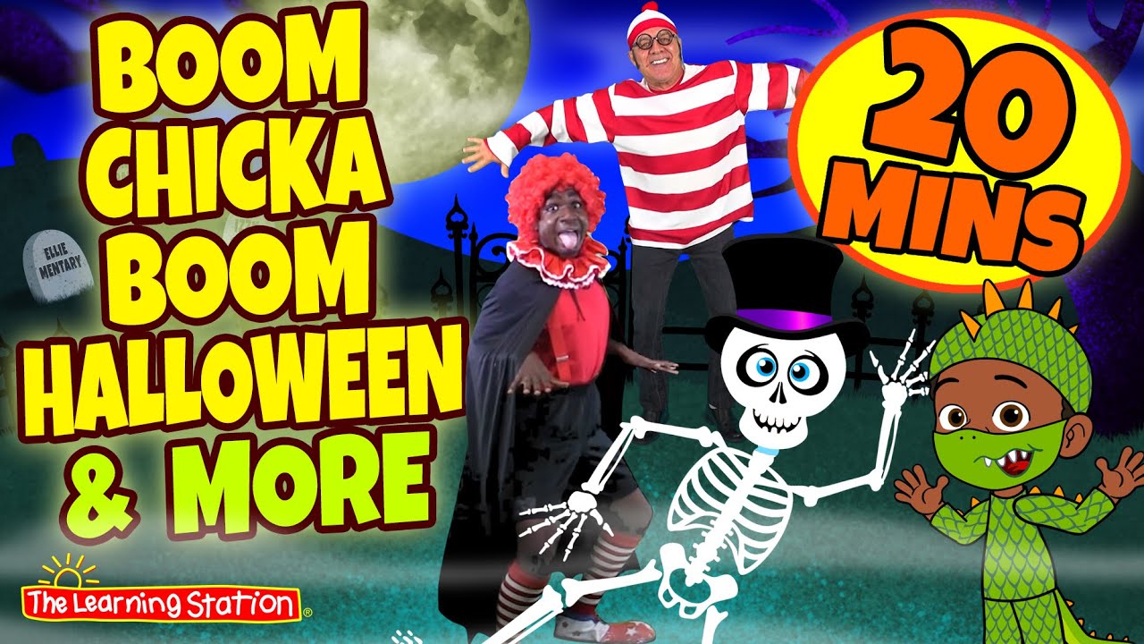 Boom Chicka Boom Halloween & More ♫ Halloween Songs ♫