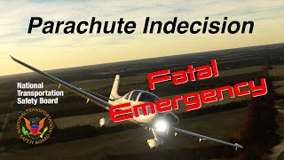 Parachute (CAPS) Indecision | Cirrus SR22T (N17DT) Flight Ends in a Fatal Accident