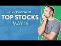 Top 10 Stocks For May 16, 2024 ( $FFIE, $AMC, $PLUG, $SINT, $GME, and more! )
